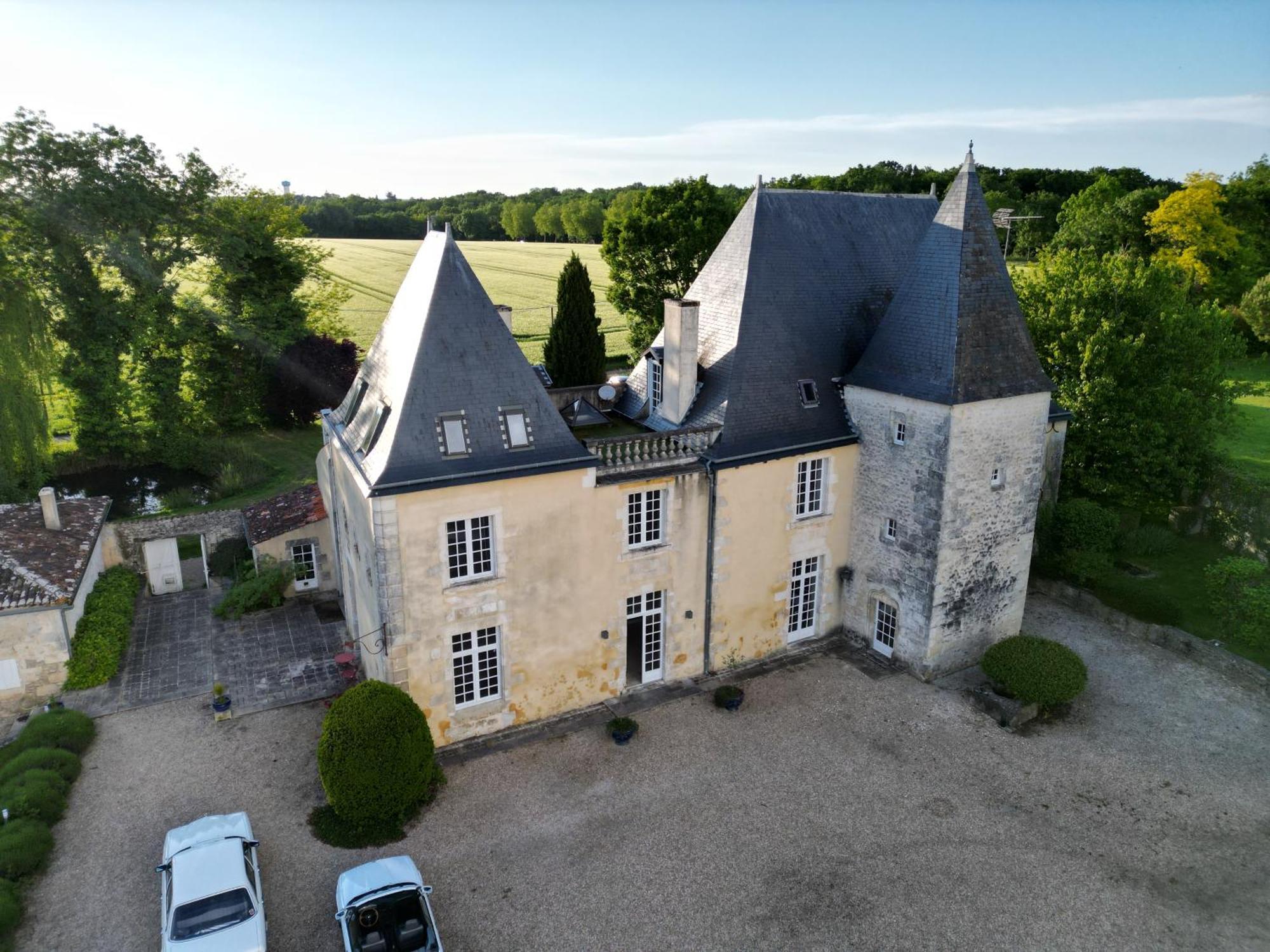 Chateau De La Vallade Saint-Porchaire Esterno foto